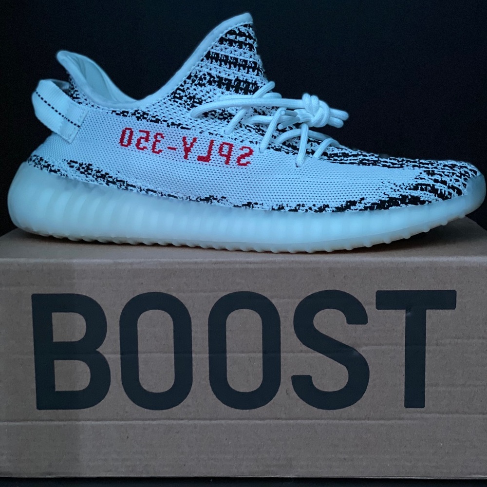 Yeezy 350 Zebra Size 11 “Brand New” - Picture 2 of 6